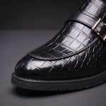 Gavino Croc Loafers