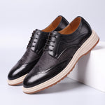 Belvaro Leather Derby
