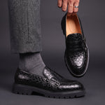 Alcaro Croc Loafers