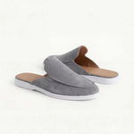 Yacht | Mocassino Aperto Camoscio — Grigio