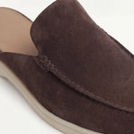Yacht | Mocassino Aperto Camoscio — Marrone