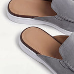 Yacht | Mocassino Aperto Camoscio — Grigio