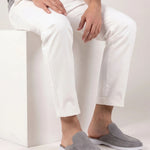 Yacht | Mocassino Aperto Camoscio — Grigio