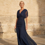 Avery | Robe Bleu Élégante