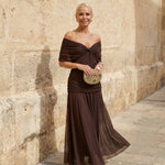 Micaela | Off-the-Shoulder Long Dress