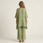 Kiara | Two-Piece Striped Cotton-Linen Set