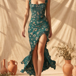 Mayfair | Robe Midi Élégante Rétro