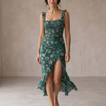 Mayfair | Robe Midi Élégante Rétro