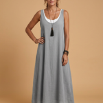 Carla | Two-piece sleeveless dress, loose and casual style