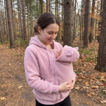 Women's Removable Pouch Fleece Hoodie