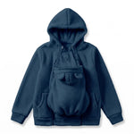 Women's Removable Pouch Fleece Hoodie