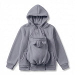 Women's Removable Pouch Fleece Hoodie