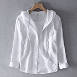 Ibiza Button Hoodie