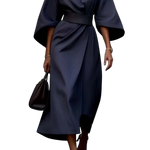 Maya™ | Chic Dress with Puff Sleeves
