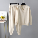 Evaris | Long Sleeve Two-Piece Set