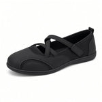 Women's Mesh Strap Mary Jane Flats