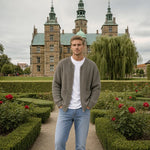 Men's Full Zip Knitted Cardigan
