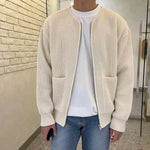 Men's Full Zip Knitted Cardigan