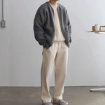 Men's Full Zip Knitted Cardigan
