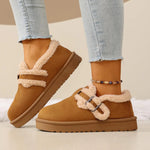 Women's Chunky Sole Casual Ankle Boots