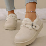 Women's Chunky Sole Casual Ankle Boots