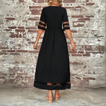 Cerelia | Robe Midi Élégante et Flatteuse