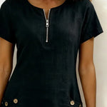 Sofia | Cotton dress with zipper