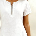 Sofia | Cotton dress with zipper