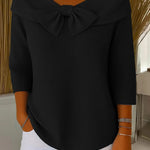 Teresina | Sweater with Bow and Round Neck