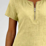Sofia | Cotton dress with zipper