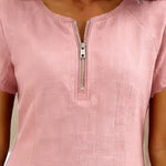 Sofia | Cotton dress with zipper