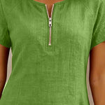 Sofia | Cotton dress with zipper