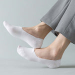 Invisible Cotton Anti-Slip Socks (3 Sizes)