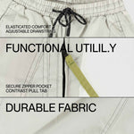 KZZ Casual Cargo Parachute Pants