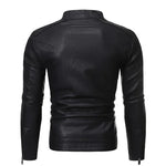 Manuel | Giacca in Pelle Elegante