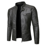 Manuel | Giacca in Pelle Elegante