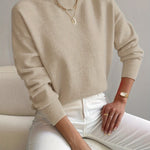 V|C - Soft Mock Neck Knit Sweater Eleanor