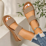 Mira | Textured Strap Comfort Sandals