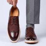 Belvaro Leather Derby