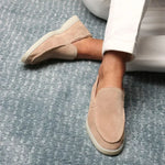 Classico | Mocassino Camoscio — Beige