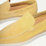 Classico | Mocassino Camoscio — Giallo Limone