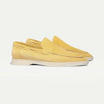 Classico | Mocassino Camoscio — Giallo Limone
