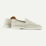 Classico | Mocassino Camoscio — Crema