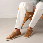 Classico | Mocassino Camoscio — Sabbia