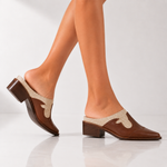 Nadine Leather Mules