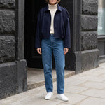 Renna Suede Bomber Jacket