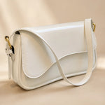 Elara | Curved Flap Shoulder Bag