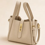Isla | Pebbled Mini Tote Handbag