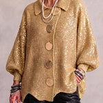 Women's Chunky Button Knit Cardigan
