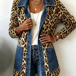 Lorena | Veste Longue en Léopard avec Jean